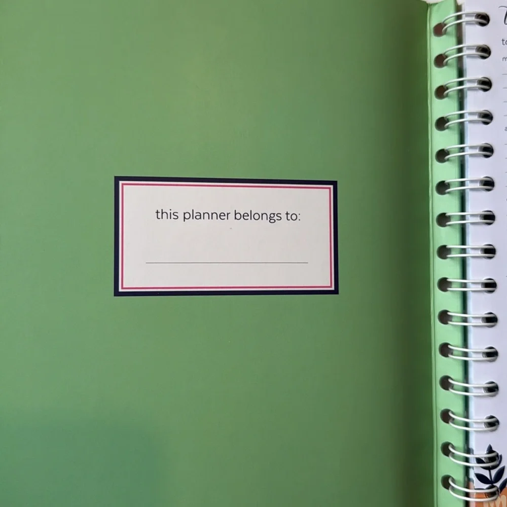 Steel Mill & Co Undated Daily Planner NWOT